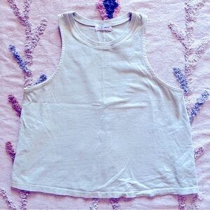 Carly Jean Los Angeles Sleeveless Tank Top Pastel Green juniors size large L